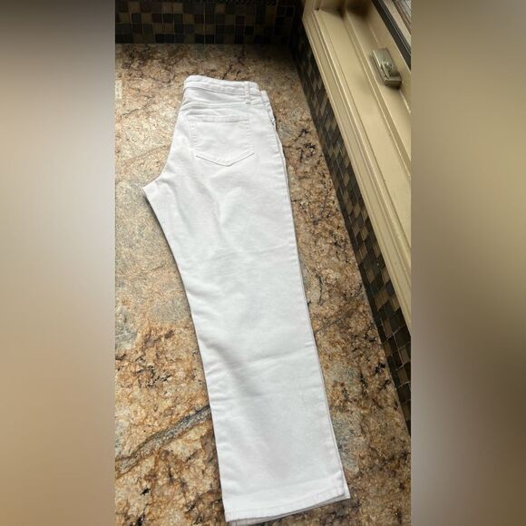 Ella Moss White High Waist Straight Jean - Picture 5 of 8